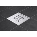 TEBO Details Köpenhamn Lux Gulvslukrist 200 x 200 mm Innendørsavløp