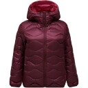 Peak Performance Helium Down Hood Jacket Women Burgunder S