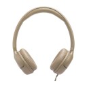JBL Tune 530C Wired USB C On ear Headphones Beige