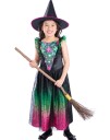 Wicked Witch Light Up - Heksekostyme til Barn med Lys