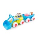 Viking Toys Tractor W/trailer Man & 3 Animals 130038