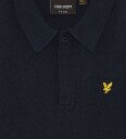 Lyle & Scott Polo Strikk Dark Navy Lyle & Scott 9 10 år 134 140 Polo Blå