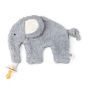 Sebra Koseklut med smokkholder Fanto dusty blue