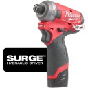 Milwaukee Slagskrutrekker M12 FQID-202X 12V, med koffert 2x2Ah