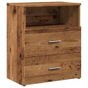  Nattbord gammelt tre 50x32x60 cm konstruert tre 8721158439178