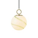Halo Design - Stockholm Pendel Ø25 Marble Green Halo Design