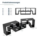 Modulær TV stativ i tre – Justerbar 3 delt passer til 65" TV er