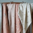 Nuuroo Josefine Bamboo Muslin Cloth 2-Pack - Pink - ONE SIZE