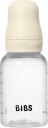 BIBS 150 ml Slow Flow Tåteflaske i Latex 2-pakk - Ivory