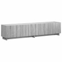 vidaXL TV benk 179.5 x 34.5 x 40 cm Grå Sonoma Konstruert tre