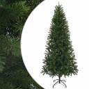  Kunstig juletre med stativ grønn 210 cm PVC PE og stål