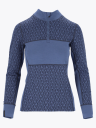 Twentyfour Aurora Aya Ull Half Zip Blå 46