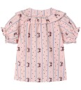 Fliink Colombe Ss Blouse Pink 104