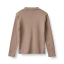 Wheat T Shirt Rib Ls Rosetta Soft Brown (104 / 4 år)