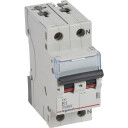 Legrand 5 stk TX³ MCB automatsikring B1 1P+N 2M 10/10kA