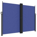  Uttrekkbar sidemarkise 180x1200 cm blå 4004836