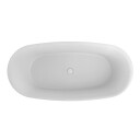 Svedbergs Skagen Frittstående Hvit Matt / 170cm SV 59805