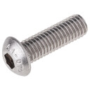 M 8X40 Iso 7380 Sfa4 Button Head Skrue Indvendig 6-Kant - 200 Stk.