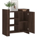  Skjenk brun eik 73,5x35x75 cm konstruert tre 8721102805875