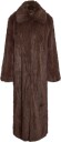 Noisy May   Frakk av juksepels nmEvie Fur X long Coat   Natur