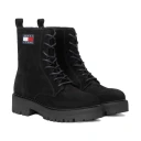 Tommy Jeans Dame Sko Svart 38 EU,