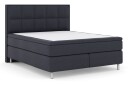 Select No 6 Komplett Sengepakke 180x200 Fast/Medium Watergel   Blå/Metallben