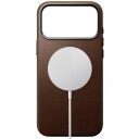 Nomad iPhone 17 Pro Max Tradisjonell MagSafe Skinndeksel Brun