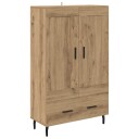  Høyskap med skuff Artisan Eik 69,5 x 31 x 115 cm Konstruert tre