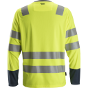 Snickers Workwear 2433 T skjorte varsel gul/marineblå Varsel Gul/Marineblå Klær