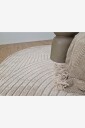KM Home   Teppe Genova Zen rund   Beige