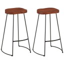 vidaXL Gavin-barkrakker 2 stk 50x40x78 cm heltre mango