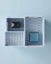 Hay Colour Crate Plastic Medium Lokk Soft Blue
