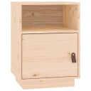 vidaXL Nattbord 40x34x55 cm heltre furu