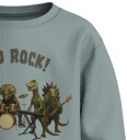 Name It Genser   NmmVoto   Avgrunn/Dino Rock   Name It   1½ år (86)   Genser Grå Lyseblå