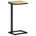  Sidebord 2 stk 31,5x24,5x64,5 cm gjenvunnet heltre 321972