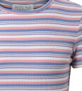 Hound T skjorte Rib Striped 14 år 164 T skjorte Flerfarget Rosa