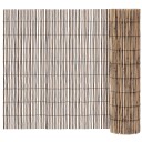 vidaXL Hagegjerde 1000x80 cm siv