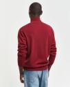 Lammeullsgenser med half-zip PLUMPED RED XXL
