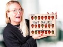 Gaveeske med sterke sauser: "Inferno tasting flight" fra Thoughtfully