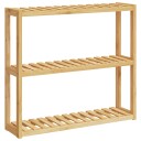  Baderomshylle 3 hyller veggmontert 60x15x54 cm bambus