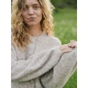 Neo Noir Dame Strikkevarer Beige XS,