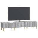  TV skap med skuff Grå sonoma 147 x 34,5 x 30 cm Konstruert tre