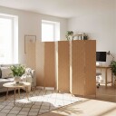 8 panelers foldbar skjerm – elegant romdeler