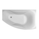 Westerbergs Boblebad Ocean 160L Executive Venstre Akryl Hvit