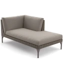 Dedon MU daybed venstre vulcano