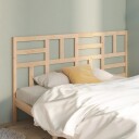 vidaXL Sengegavl 186x4x104 cm heltre furu