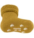 Fuzzies Sokker med Antiskli Sennep 15/16 Sokker Gul