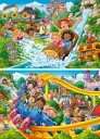 Ravensburger Puslespill 2x24 Fornøyelsespark