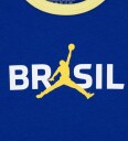 Jordan T skjorte   Brasil   Retro Grafikk   Gammel Royal m. Tryk   Jordan   8 10 år 128 140   T skjorte   Blå
