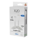 X2O Longlife 100W USB-C/C Kabel 2m Hvit A12-193-0006